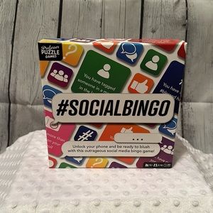 NEW! #SOCIALBINGO puzzle games. 2-10 players.